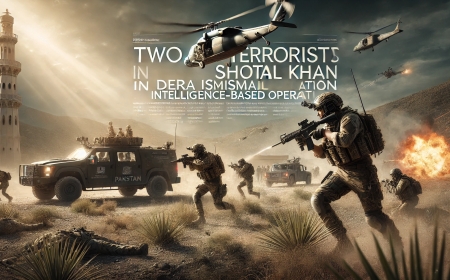 Two terrorists shot dead in Dera Ismail Khan intelligence-based operation