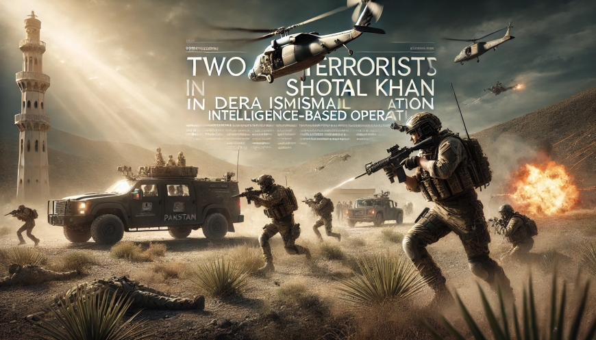 Two terrorists shot dead in Dera Ismail Khan intelligence-based operation
