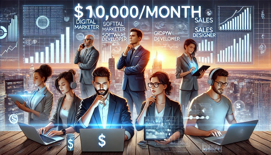 5 best skills with high income to earn $ 10,000/month in 2025