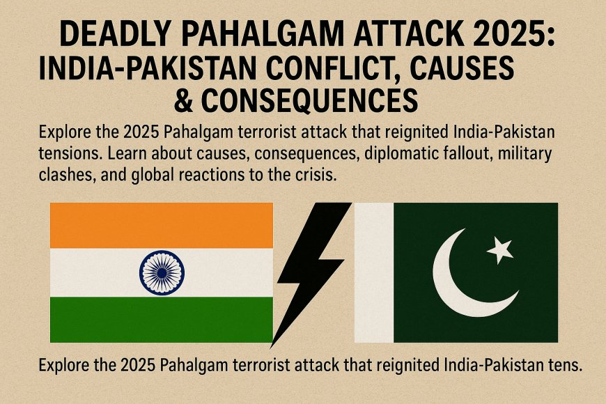 2025 India-Pakistan Crisis: Causes, Consequences & Escalation After Kashmir Terror Attack