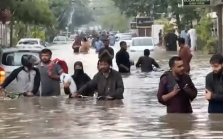 Karachi Rains Wreak Havoc: City Faces Collapse Warning