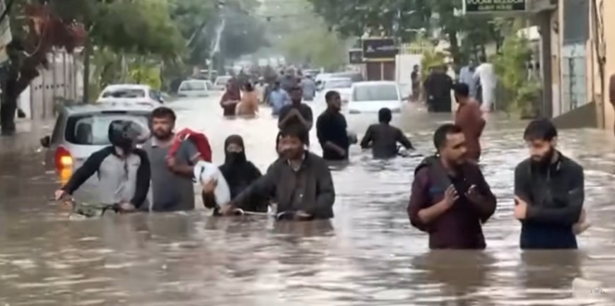 Karachi Rains Wreak Havoc: City Faces Collapse Warning